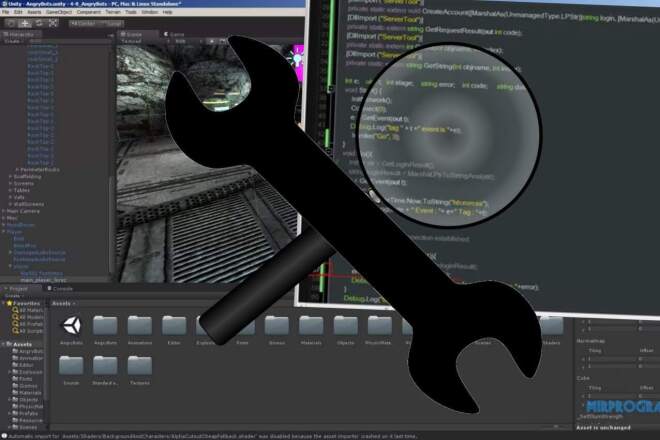 Оптимизируй, исправлю баги и протестирую ваш проект на Unity