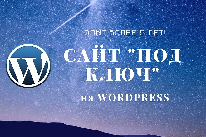 Сайт организации на Wordpress