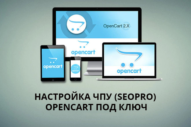 Настройка ЧПУ SeoPro Opencart под ключ + модуль для генерации