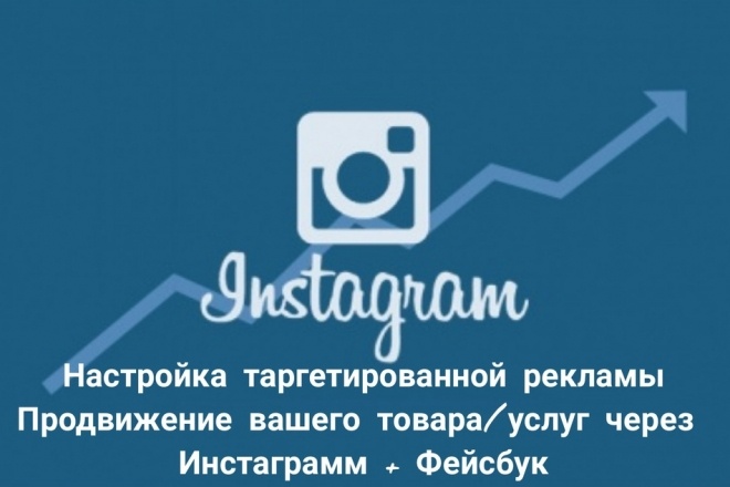 Продвину ваш товар или услугу через таргетированную рекламу Instagram