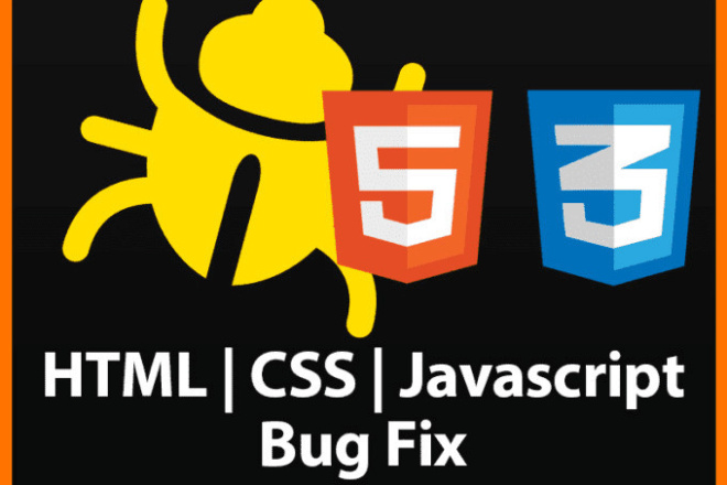 Исправлю ошибки в HTML, CSS, JavaScript