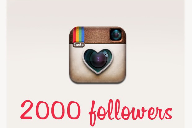 2000 подписчиков в Instagram