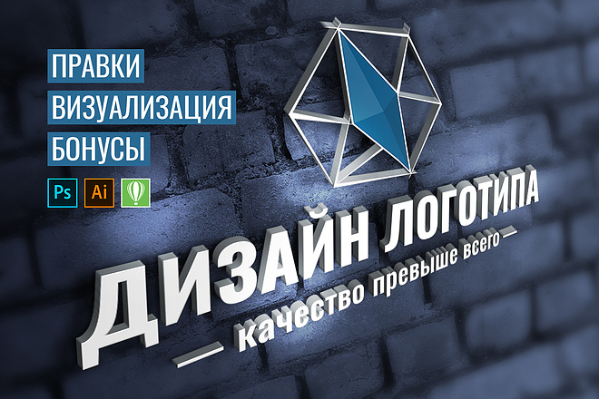 Разработаю дизайн логотипа
