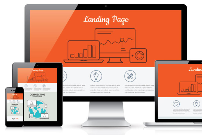 Уникальный дизайн Landing Page