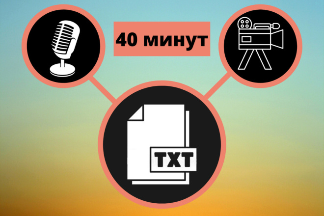 Перевод аудио, видео в текст с соблюдением грамматики. Транскрибация