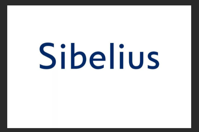 Работа с нотным редактором Sibelius