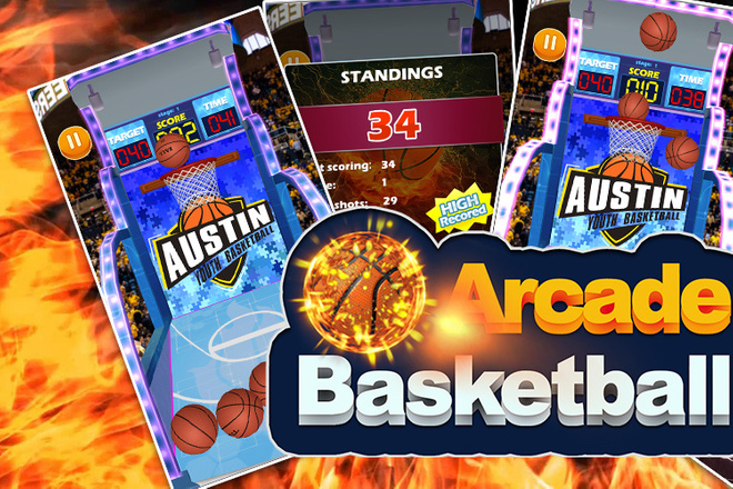 Исходник игры Arcade Basketball. unity package