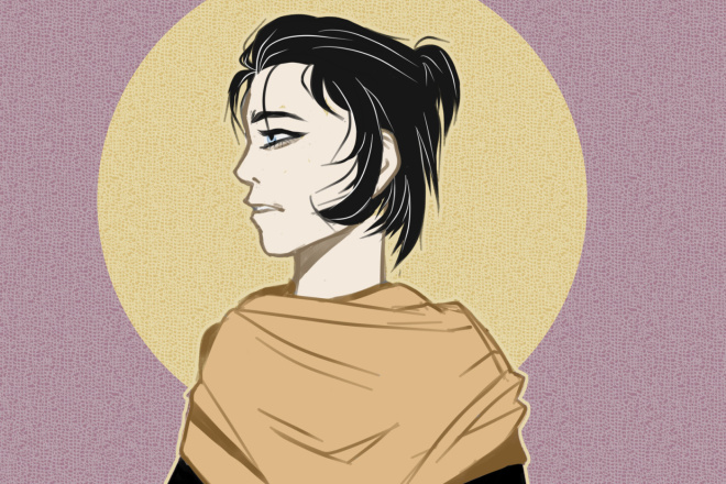 Нарисую вашего персонажа в своем стиле