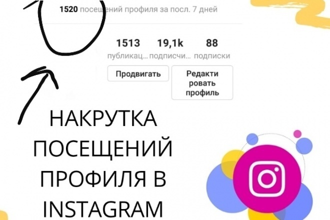 30000 посещений страницы в Instagram