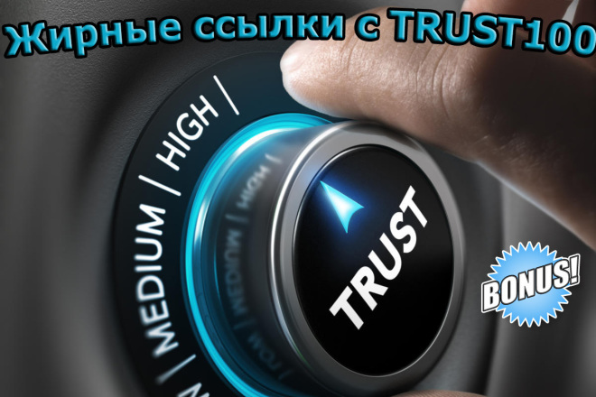 20 жирных ссылок с Trust 100 + Бонус