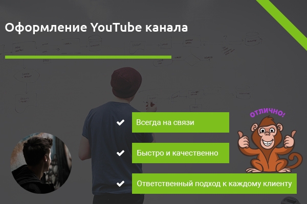 Оформление YouTube канала