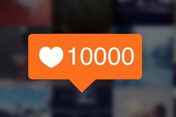 10к лайков на публикации в Instagram