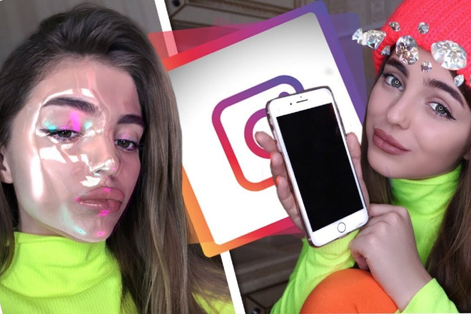 Создание instamask. Маски для инстаграм