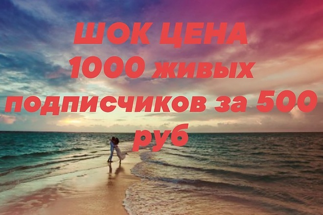 Привлеку 1000 живых подписчиков в группу ВК за 500руб