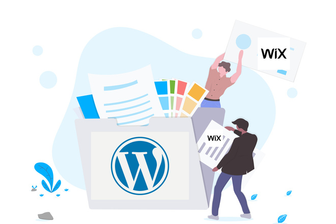 Перенос сайта с WIX на WordPress