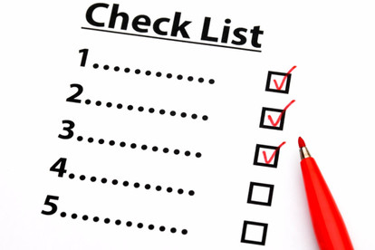 Чек-лист с темами постов для Инстаграм на месяц