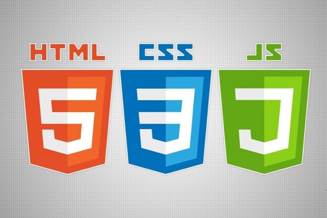 Правка верстки html, css, js