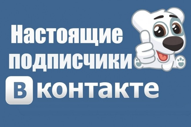 333 подписчика Вконтакте, без программ и ботов