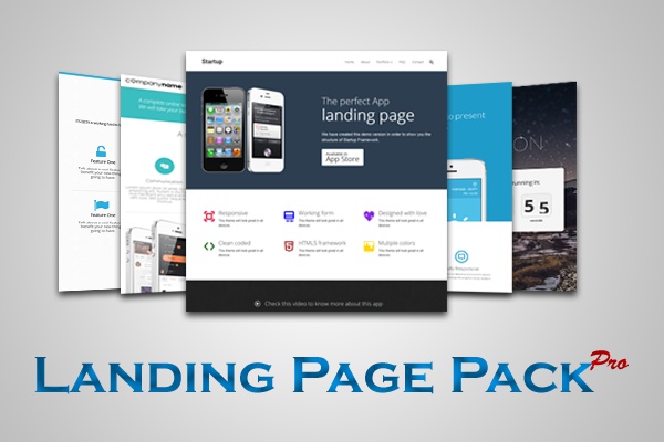 База платных Premium шаблонов для Landing Pages