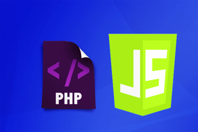 Написание скриптов, логики JS, PHP