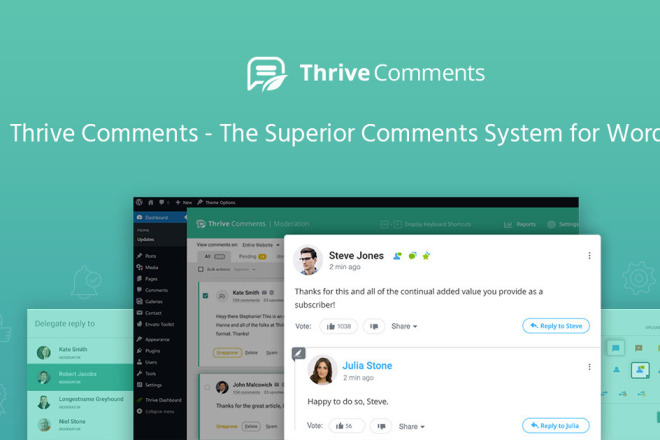 Thrive Comments Система улучшенных комментариев для WordPress