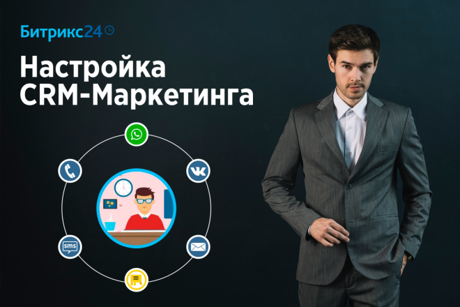 Настройка CRM-Маркетинга в Битрикс 24 CRM