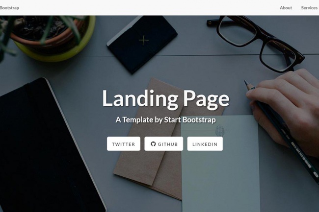 Скопирую Landing Page