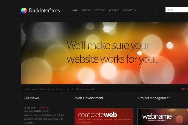 Создам Web-дизайн сайта на основе HTML и CSS