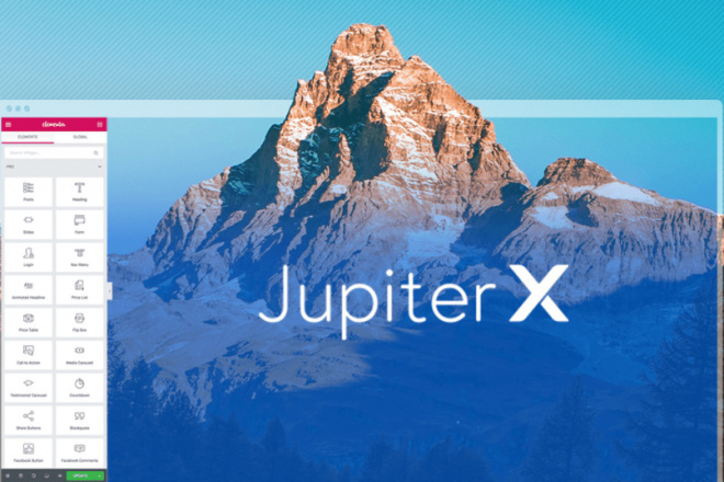 Jupiter X v1.7. 0 - многоцелевая тема WordPress