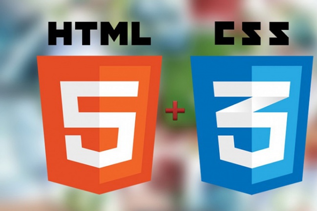 Верстка по PSD макету HTML 5, CSS3