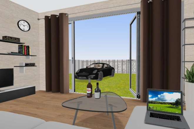 Создам 2D, 3D визуализацию и планировку квартиры, комнаты, дома