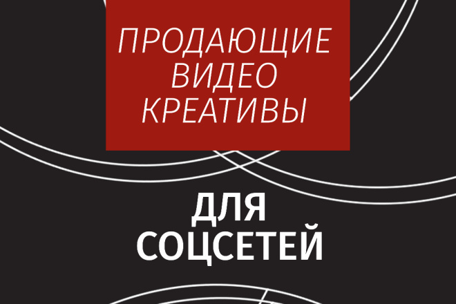 Видео креативы для соцсетей и рекламы