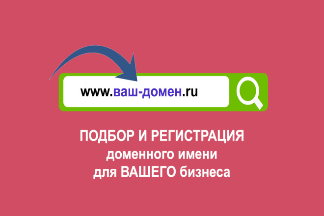 Регистрация и подбор доменного имени