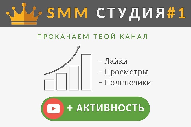 Выгодное предложение. Подписчики на Youtube канал + бонус лайки