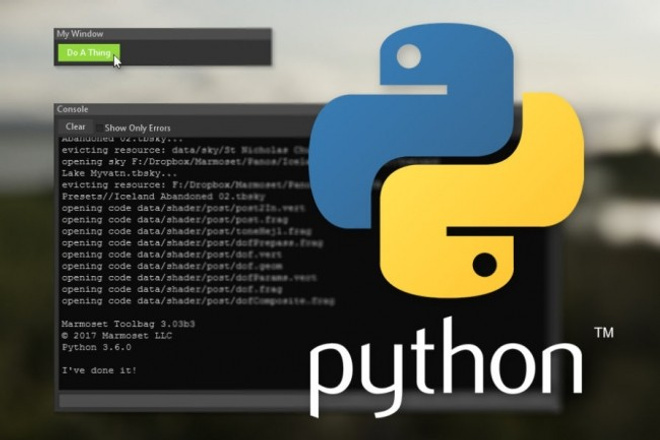 Напишу скрипт на Python