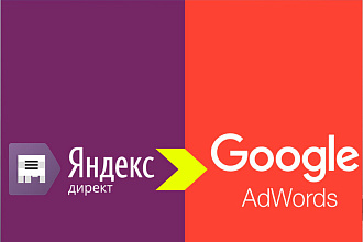 Перенос кампании из Яндекс. Директ в Google Adwords