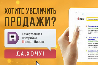 Профессиональная настройка рекламной кампании в Яндекс.Директ