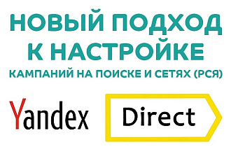 Настройка Яндекс. Директ на поиске и Сетях