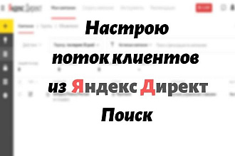 Настройка контекстной рекламы Яндекс Директ для Поиска