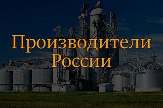 База Российский производителей