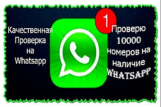 Проверка ваших номеров на наличие WhatsApp