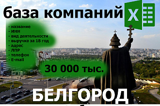 База компаний Белгорода области