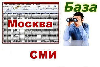 База средств массовой информации Москвы и МО