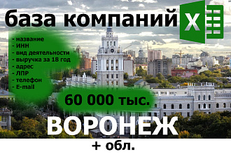 База компаний Воронежа и области