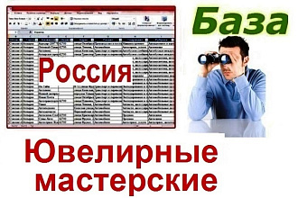 Ювелирные мастерские России 7799 контактов