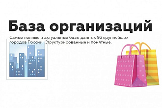 База организаций городов России