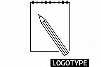 Фирменный логотип в отличных цветах