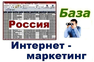 База компаний РФ работающих в сфере интернет-маркетинга