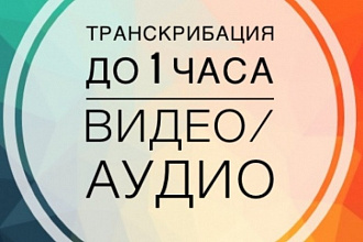 Переведу до 60 минут аудио или видео в текст. Грамотно. В срок