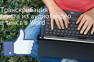 Перенесу текст на Word с аудио, видео